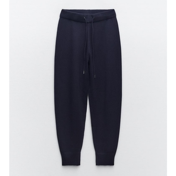 Zara Knit Jogger Pants - Picture 1 of 6